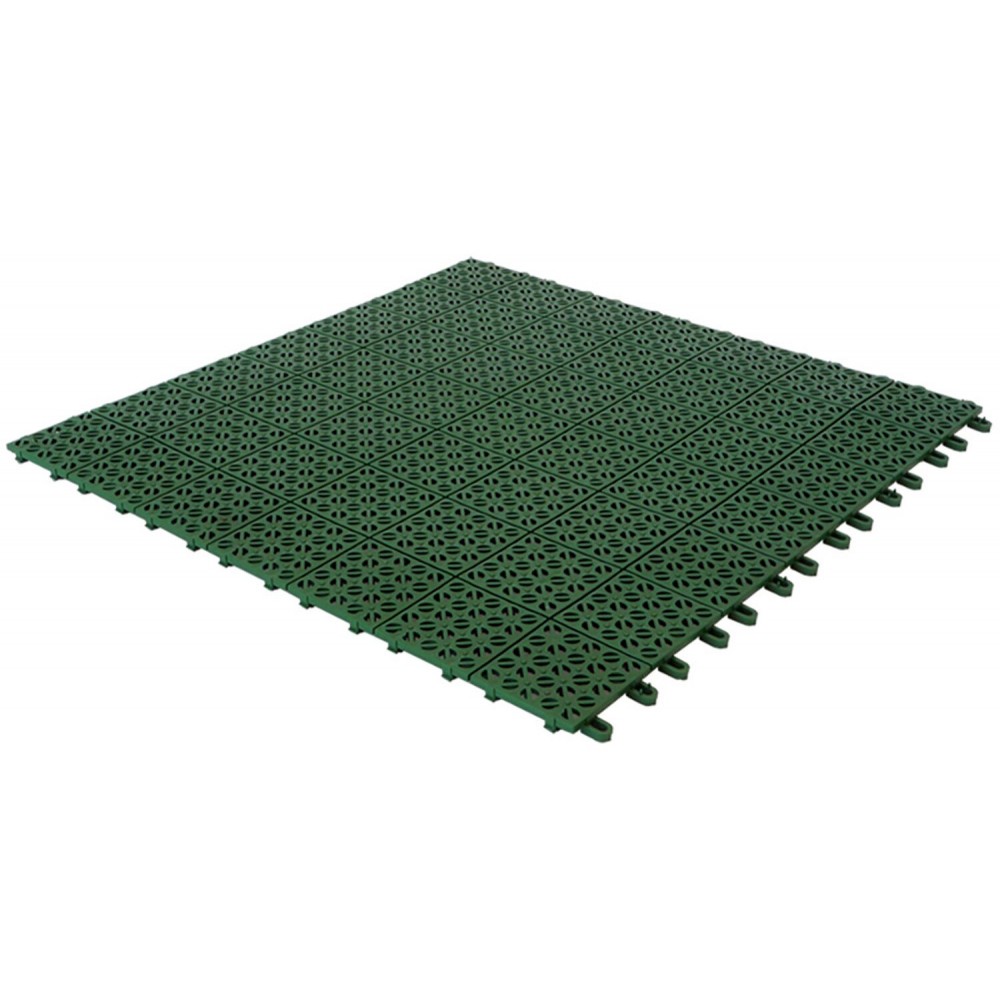 PIASTRELLA VERDE DRENANTE 563X563X13 MM INGOMBRO TOTALE, 530