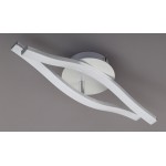 GO -APPLIQUE 37CM -  LED 12WATT 480LUMEN 3000K - ALLUMINIO