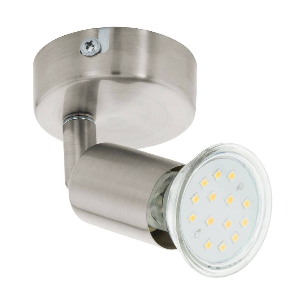 FARETTO BUZZ LED 1LX2,5W GU10 NICKEL