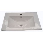 LAVABO IN CERAMICA BIANCO CM 60X45