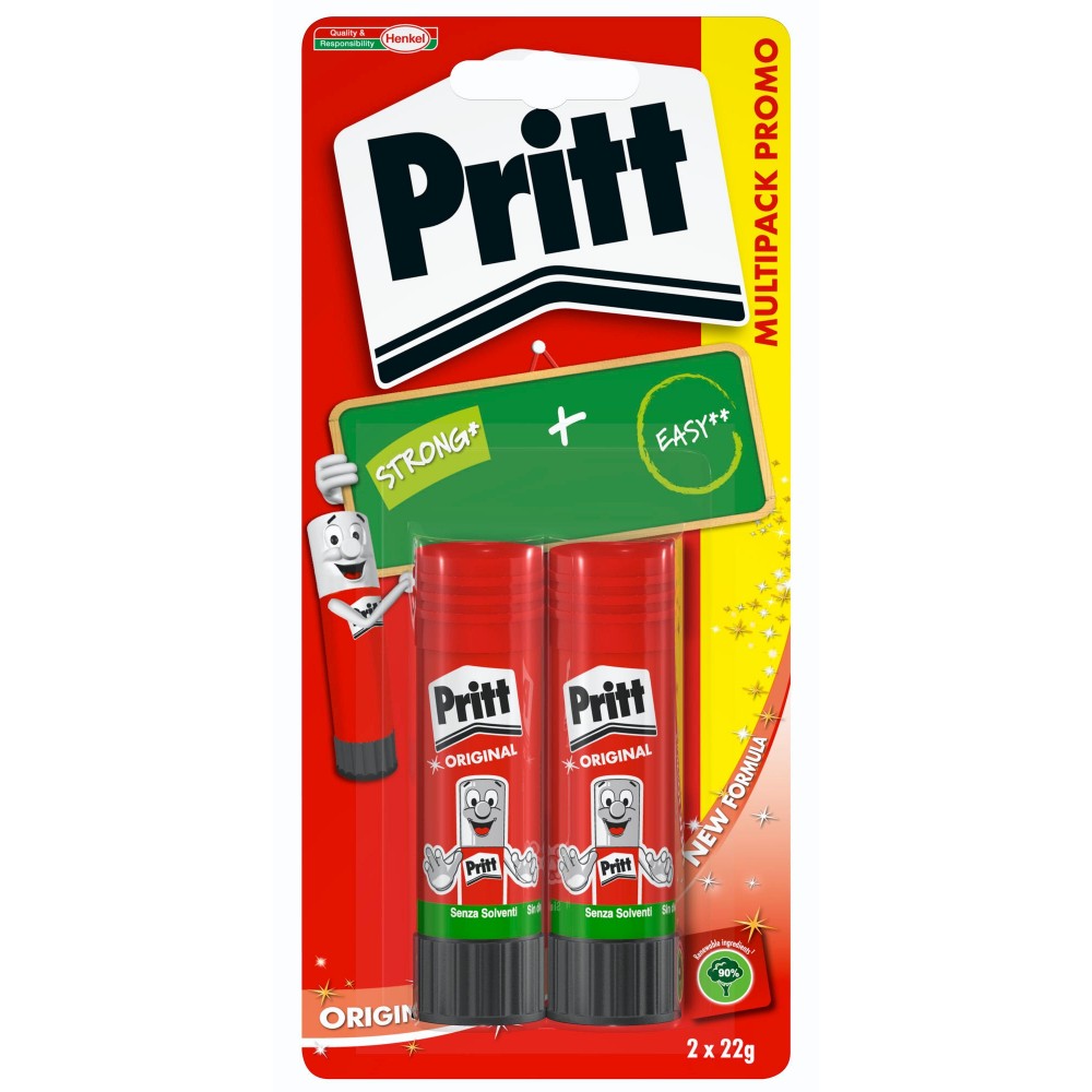 PRITT COLLA STICK GR.22 BLI 2 PZ.