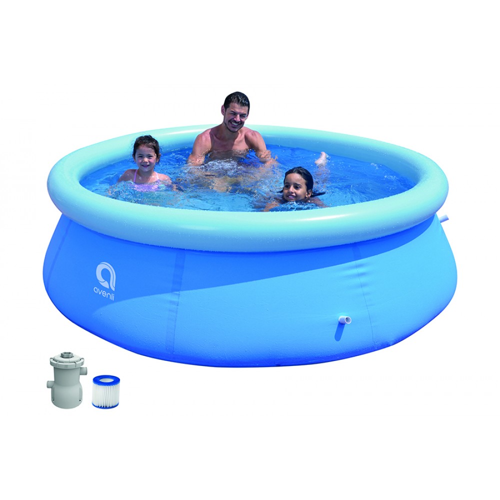 PISCINA AUTOP.C/POMPA PROMPT SET 2.4M*63CM I1 C/POMPA FILTRO 300GAL C/CARTUCCIA