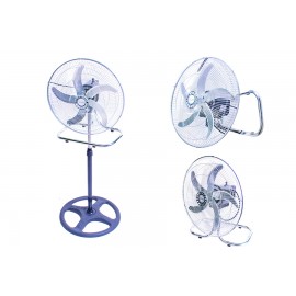 VENTILATORE PIANTANA AC.COV.3/1 125CM 65W P40 POTENZA 65WATT - MOTORE ALLUMINIO 71X18MM 5 PALE IN ALLUMINIO PA 42 - CAVO 1,8MT -