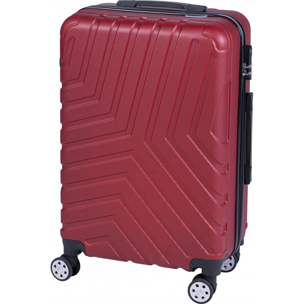 TROLLEY GALLES ROSSO 45X27X66CM -